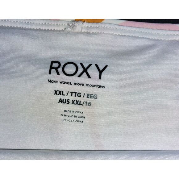 Roxy Juniors' Surfers Paradise Side-Ruched Bikini Bottoms Size XXl Swim Beach - Picture 2 of 6